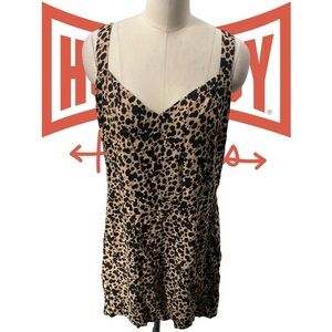 Reformation Leopard Print Camisole Top
